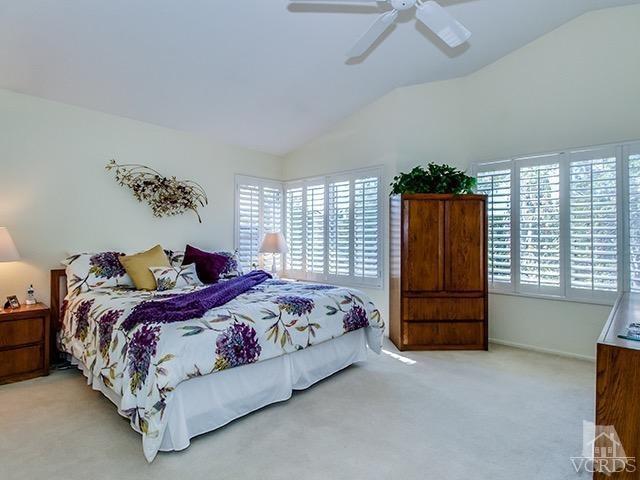 584 Fairfield Road Simi Valley, CA 93065 - Photo 13 of 26 a bed sitting in a bedroom next to a window