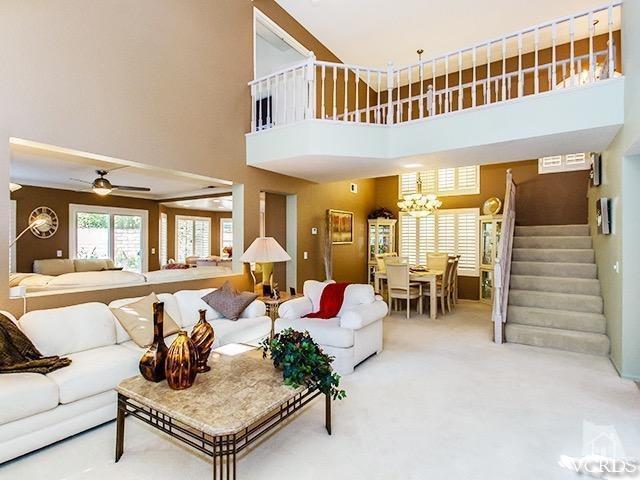 584 Fairfield Road Simi Valley, CA 93065 - Photo 3 of 26 a living room with furniture and a large window