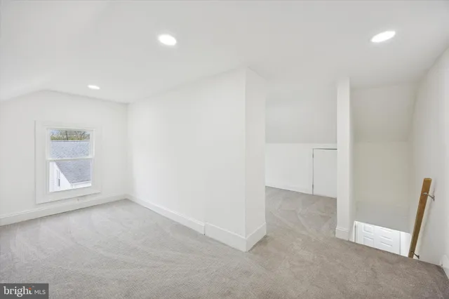 a view of empty room