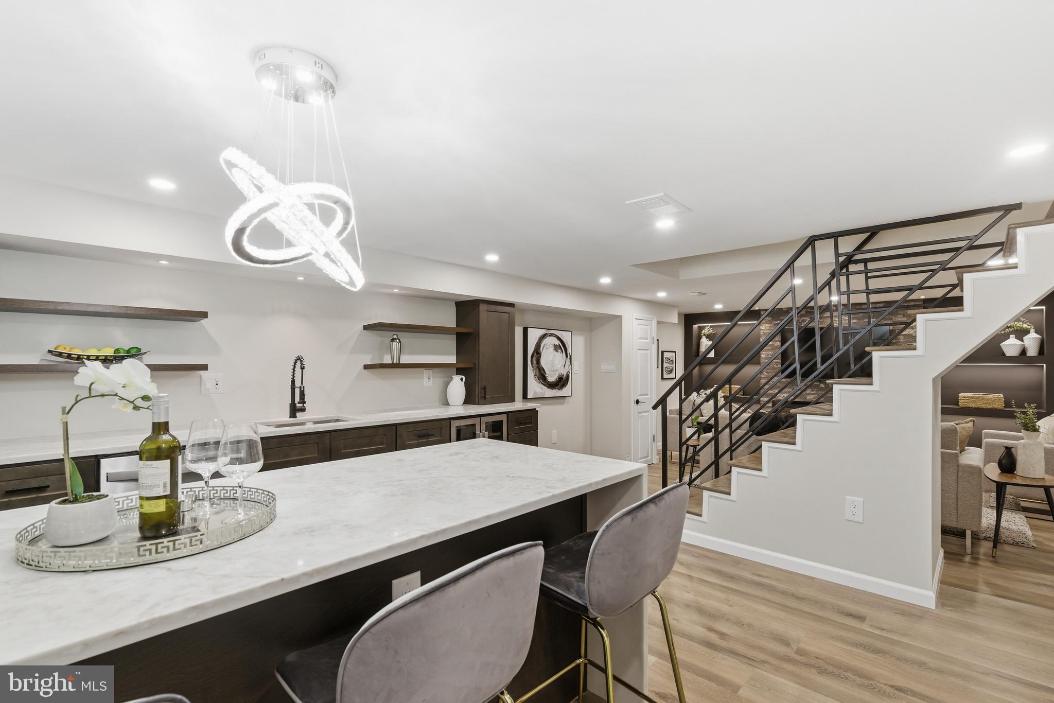 104 Atwood Road Flourtown, PA 19031 - Photo 40 of 52 a kitchen with a table and chairs in it