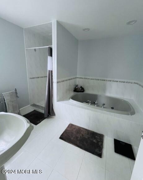 280 Schooner Road Manahawkin, NJ 08050 - Photo 14 of 21 a bathroom with a bathtub and a shower