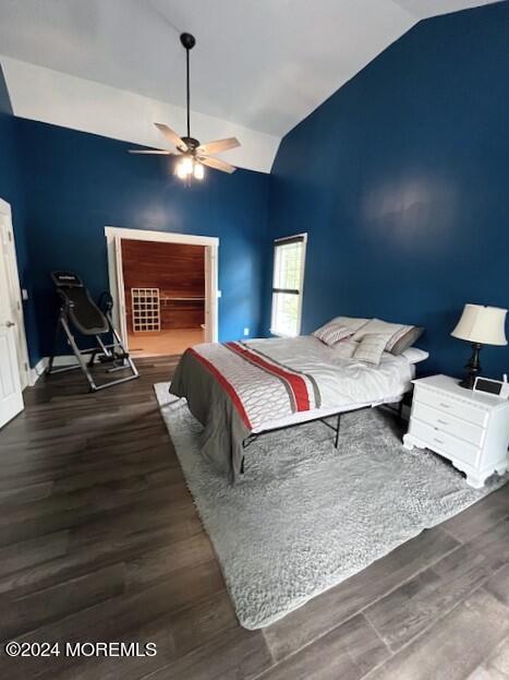 280 Schooner Road Manahawkin, NJ 08050 - Photo 10 of 21 a bedroom with a bed a chandelier and window
