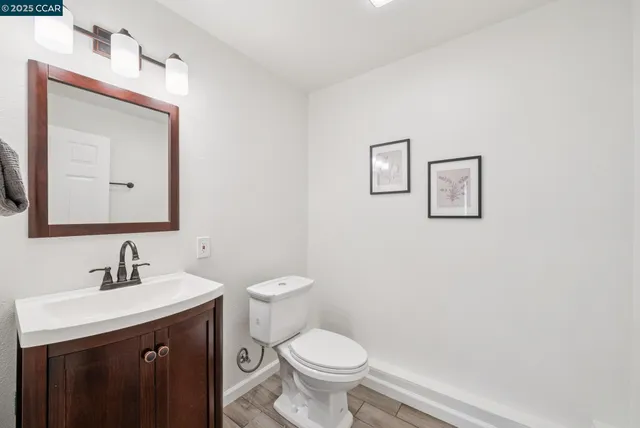 a view of house with wooden floor and outdoor space