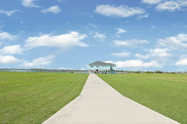 a view of a lake and an ocean