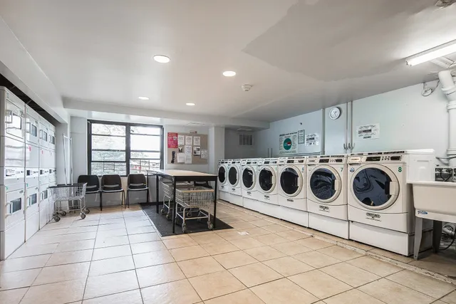 a utility room with washer and dryer