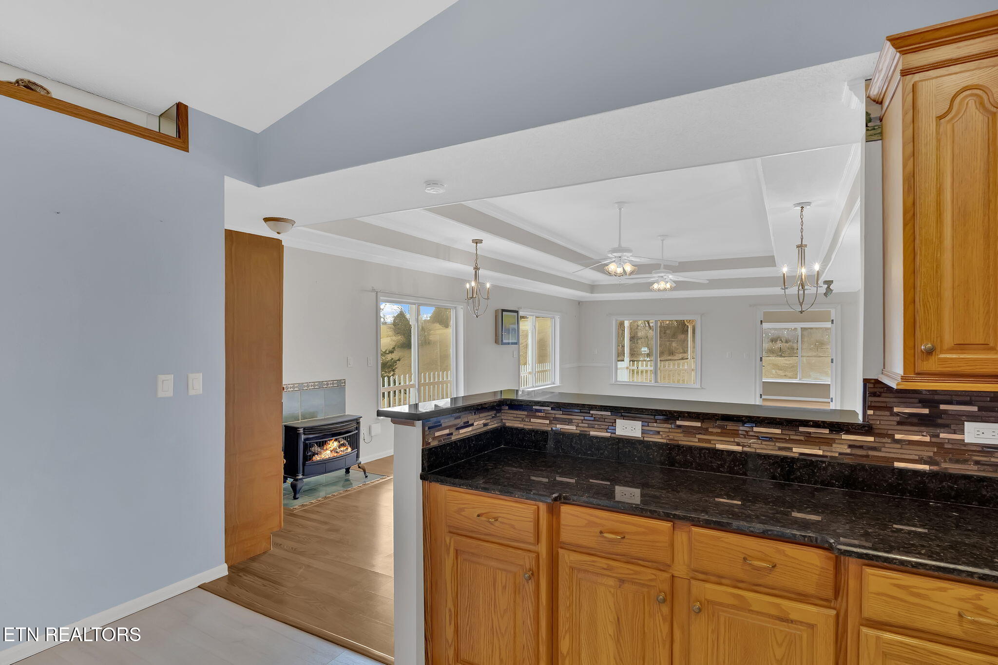 731 Sam Martin Road Dandridge, TN 37725 - Photo 10 of 60 Kitchen into Living