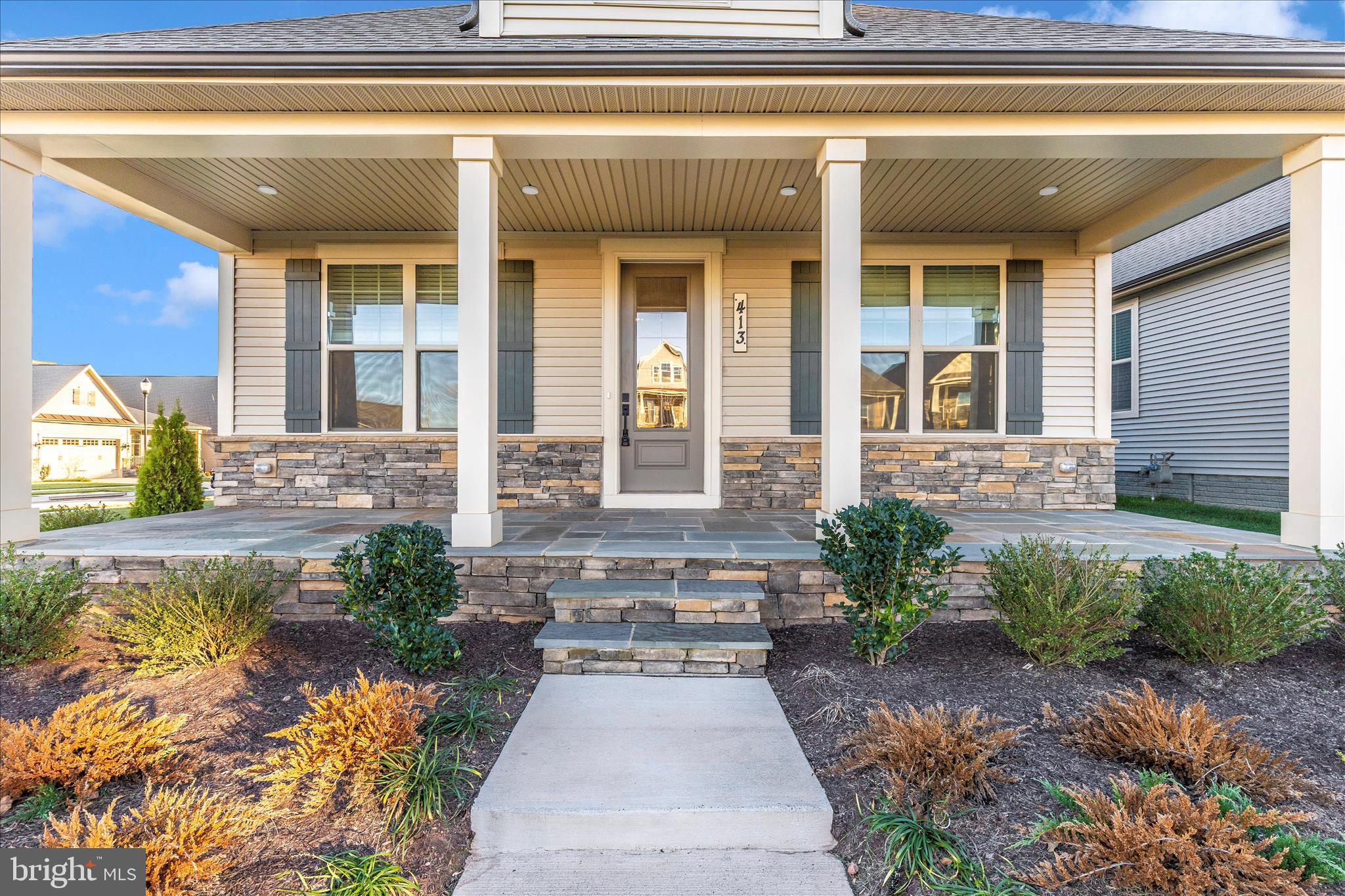 413 Bucklebury Lane Frederick, MD 21702 - Photo 2 of 58 a front view of a house