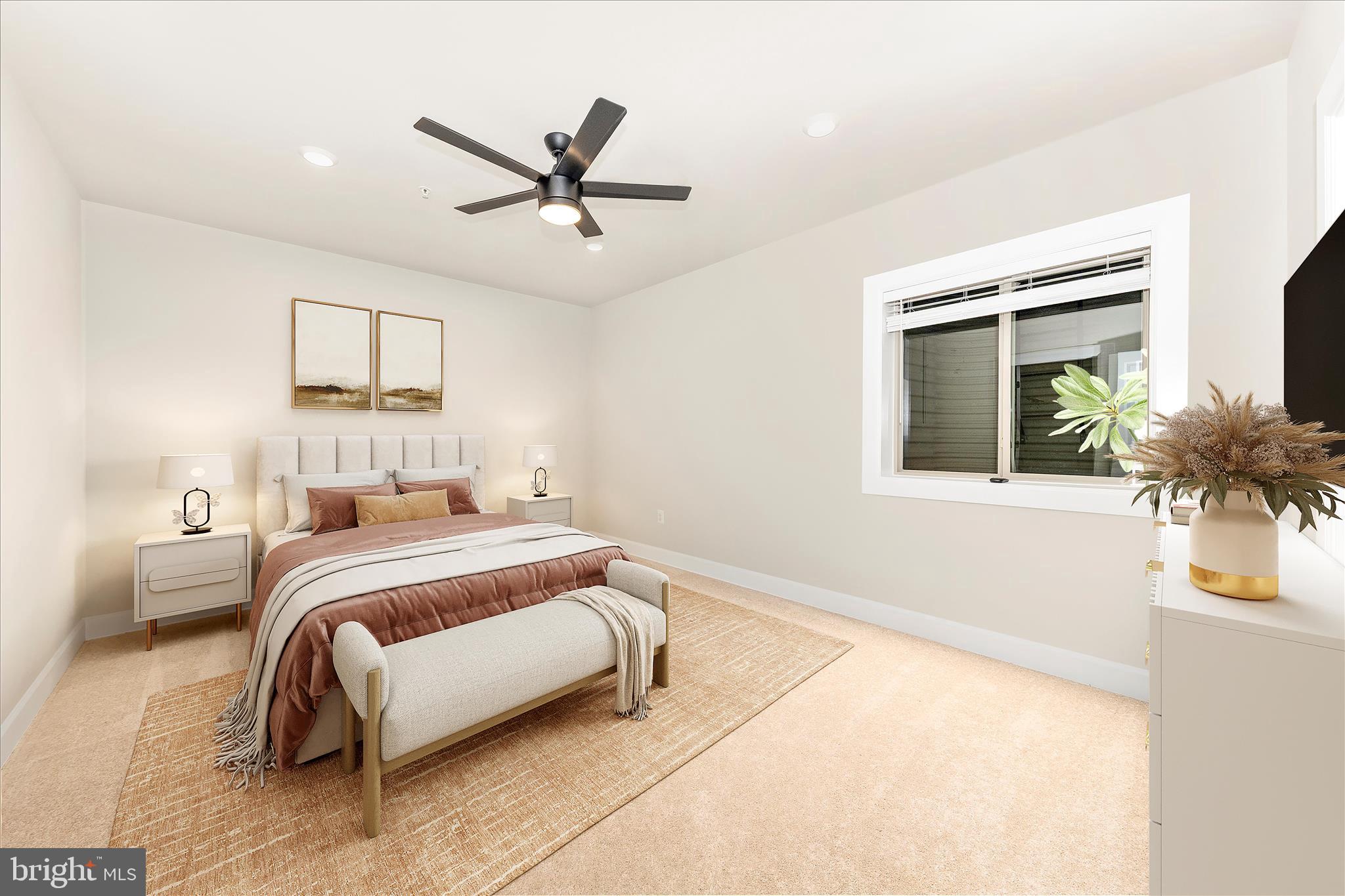 413 Bucklebury Lane Frederick, MD 21702 - Photo 43 of 58 a bedroom with a bed and a window