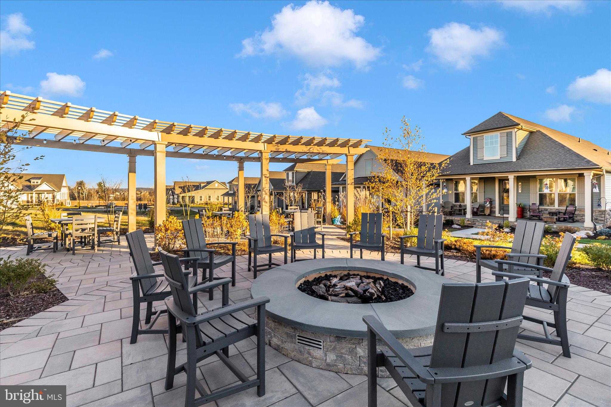 413 Bucklebury Lane Frederick, MD 21702 - Photo 58 of 58 a view of a chairs and table in a patio