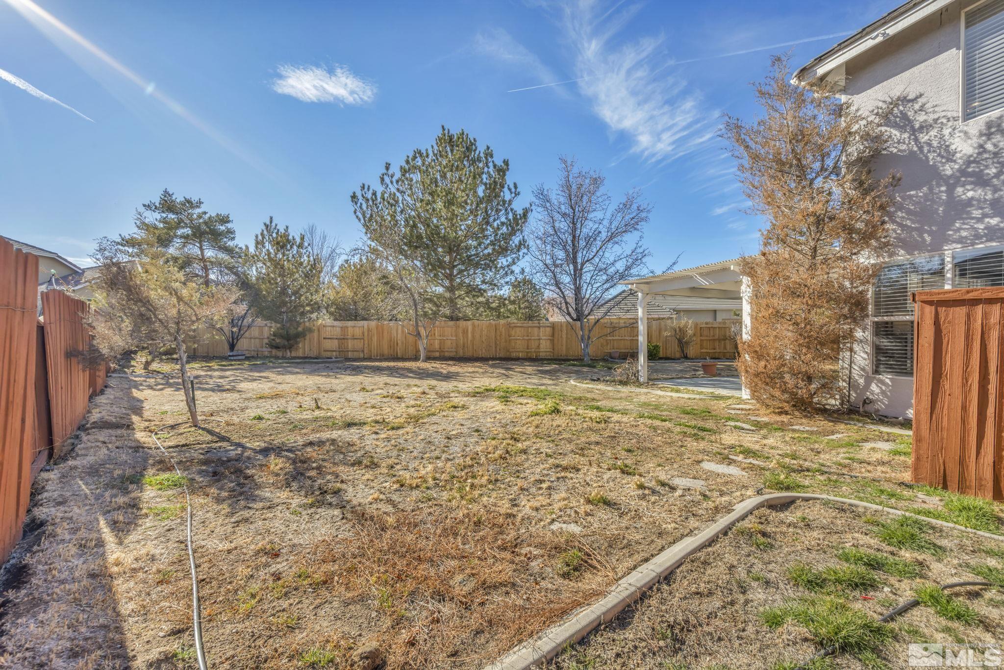 9765 Rolling Rock Court Reno, NV 89521 - Photo 30 of 39 a view of yard with large tree