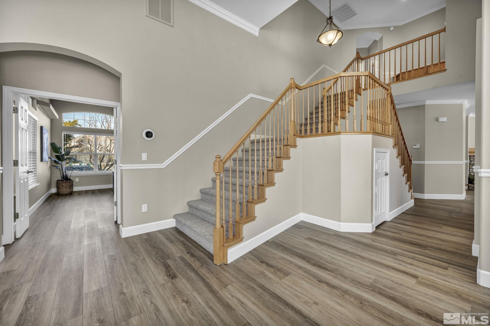 9765 Rolling Rock Court Reno, NV 89521 - Photo 6 of 39 a view of entryway with wooden floor
