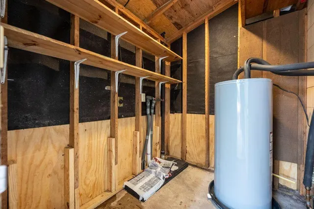 a view of a door with a door