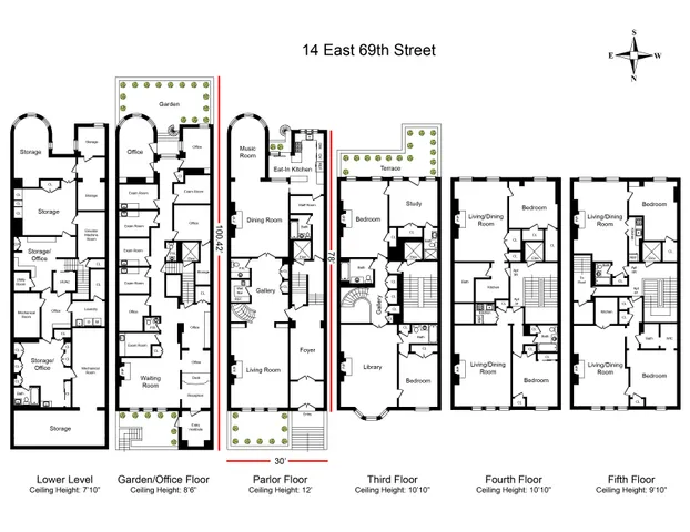 $30,000,000 | 14 East 69th Street | Lenox Hill