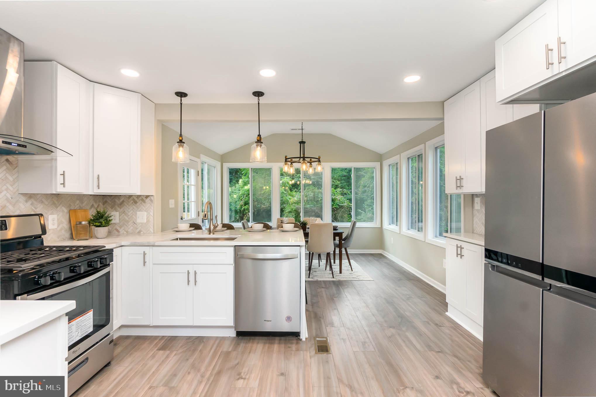 Bright open space makes cooking a pleasure