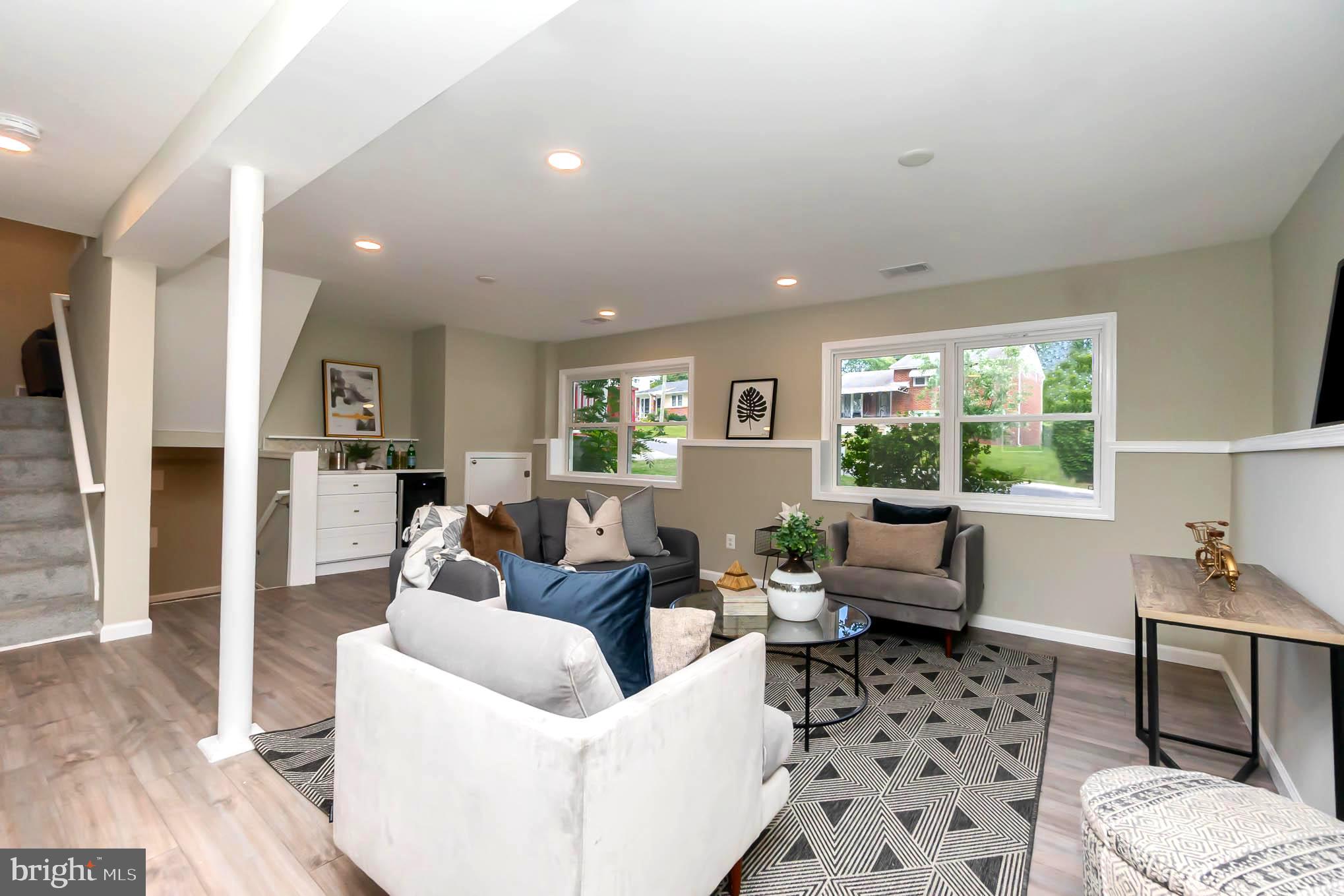 9120 Orbitan Road Parkville, MD 21234 - Photo 19 of 30 2 double windows creates a bright welcoming space