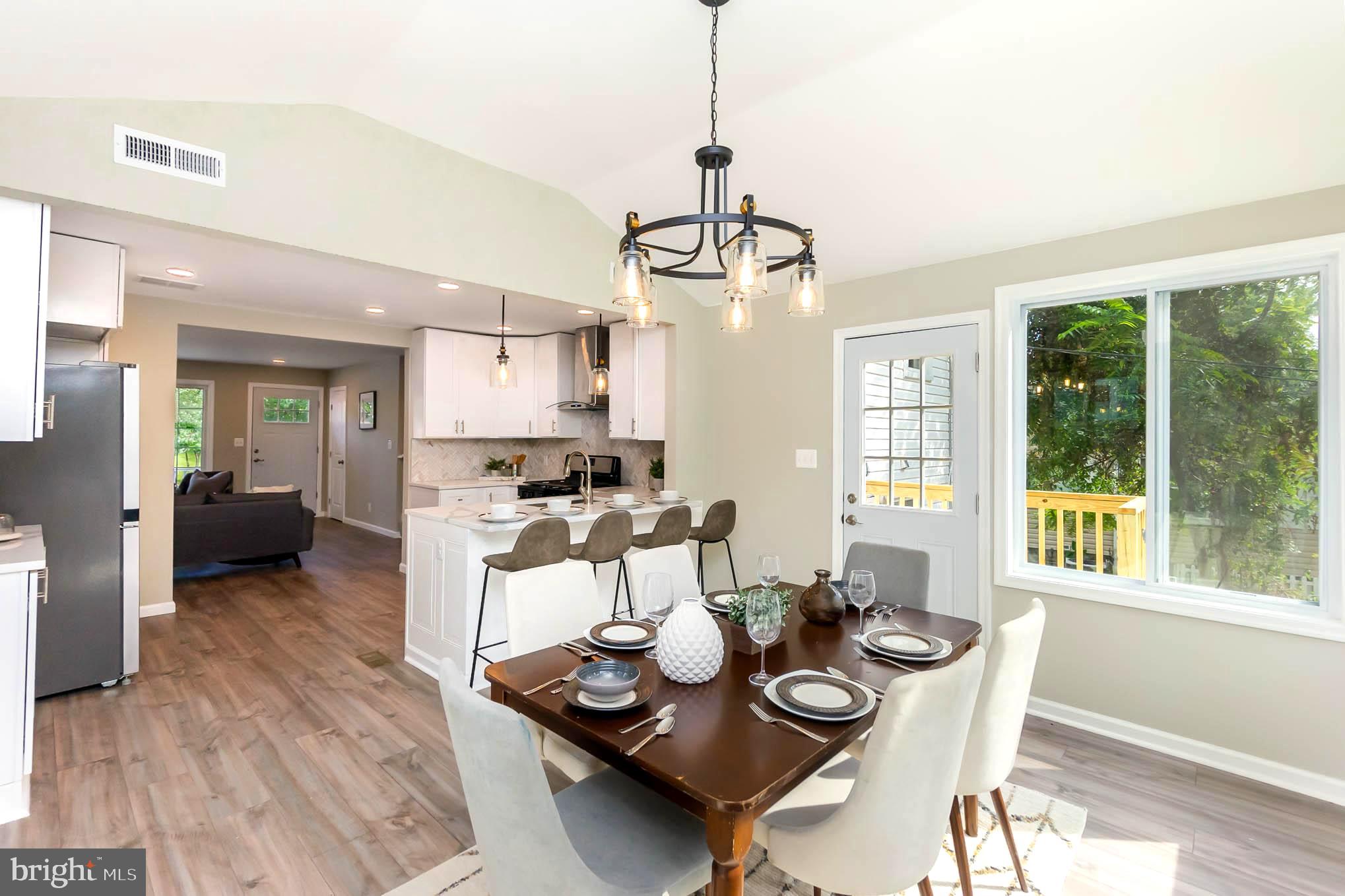 9120 Orbitan Road Parkville, MD 21234 - Photo 9 of 30 Access to deck off kitchen perfect for grilling!