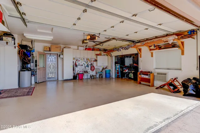 a view of a garden with a pathway