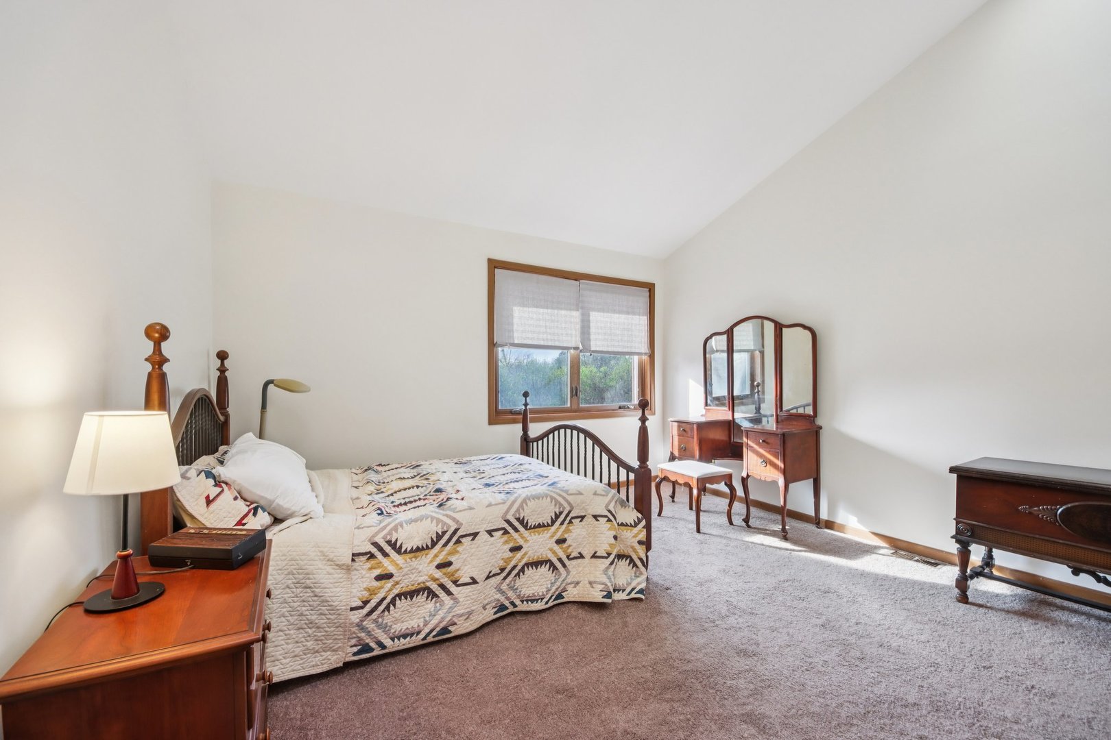 37 Terrace Lane, Unit F Lake Zurich, IL 60047 - Photo 23 of 40 a bedroom with furniture and a window