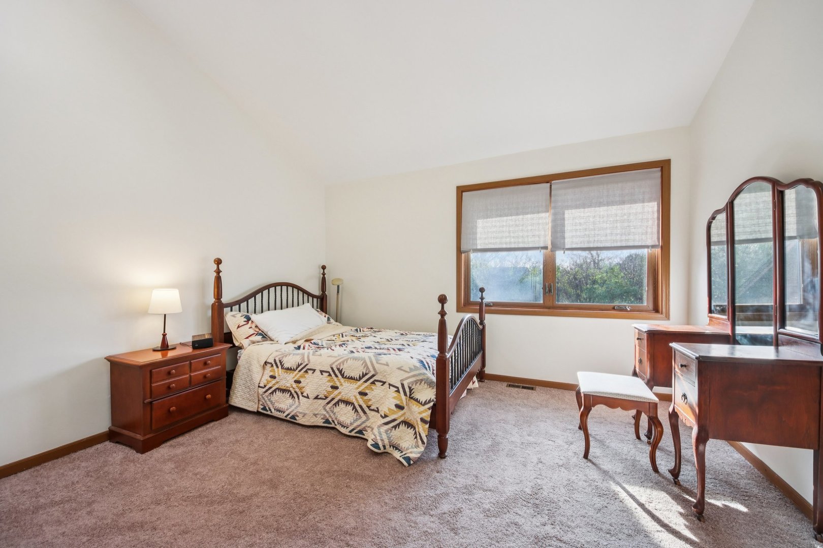 37 Terrace Lane, Unit F Lake Zurich, IL 60047 - Photo 27 of 40 a bedroom with a bed and a window