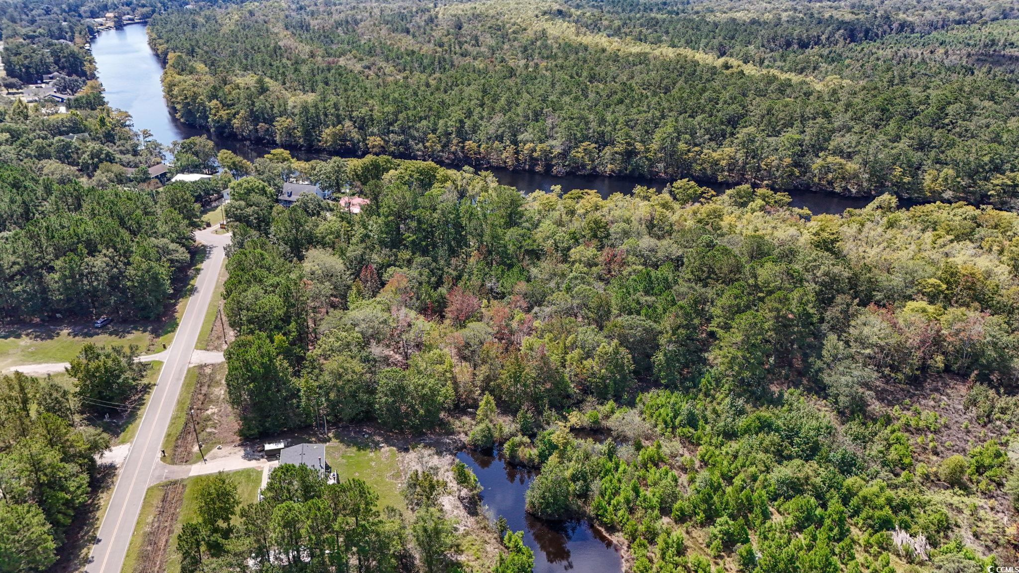 2031 Lees Landing Circle Conway, SC 29526 - Photo 12 of 12 Aerial view of property's location featuring a nearby body of water