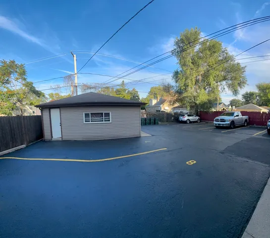 a view of car parked on street side