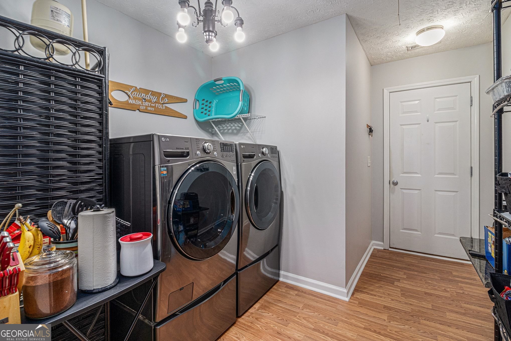 30 Old Mill Way Senoia, GA 30276 - Photo 17 of 29 a utility room with dryer and washer