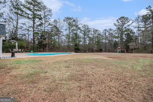 a view of outdoor space with trees