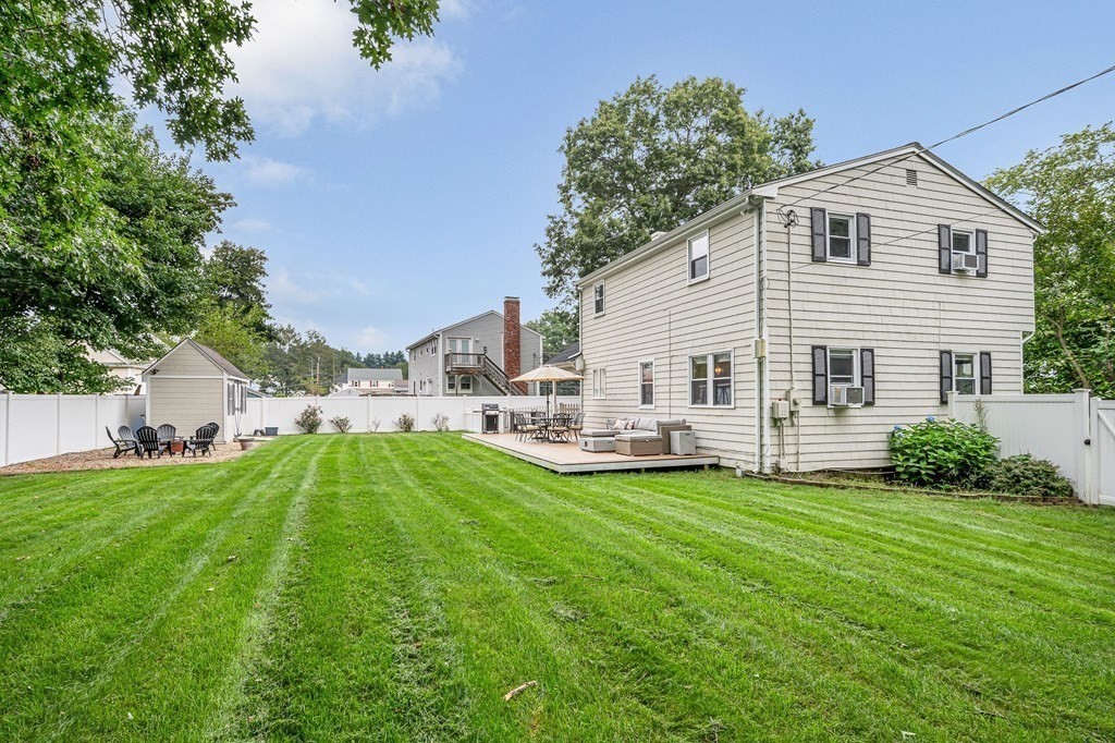 21 Sherwood Road Wilmington, MA 01887 - Photo 32 of 42 a view of a house with a backyard