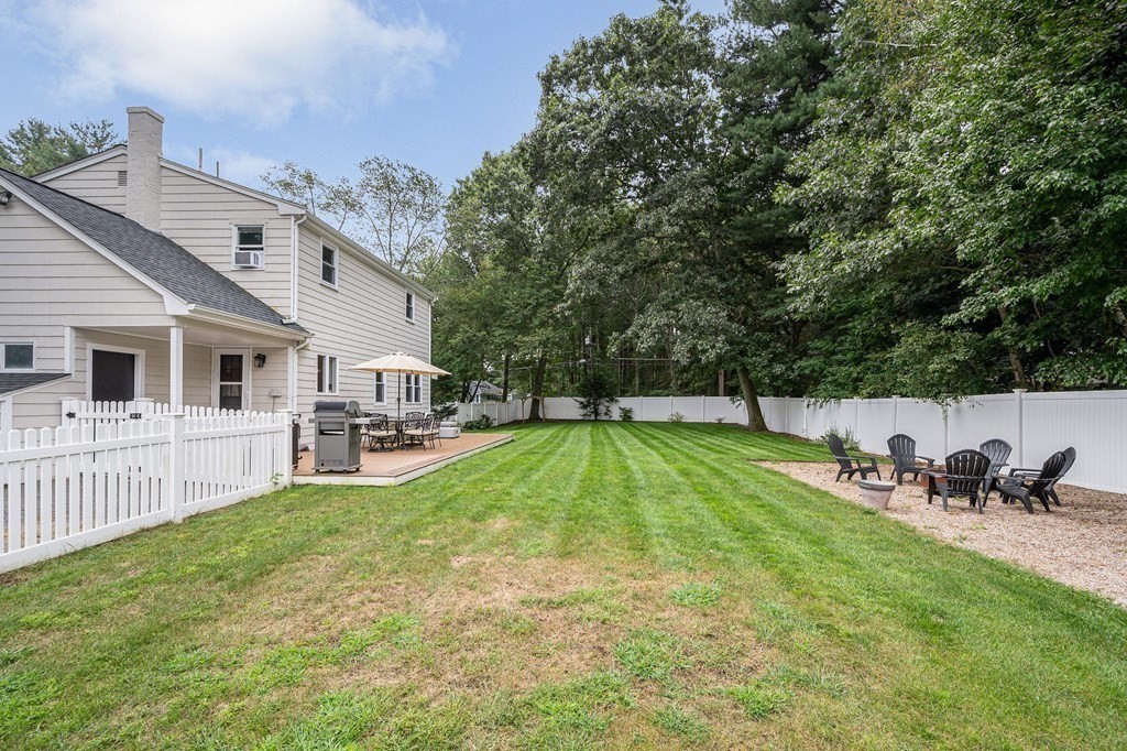 21 Sherwood Road Wilmington, MA 01887 - Photo 35 of 42 a view of a house with swimming pool and sitting area