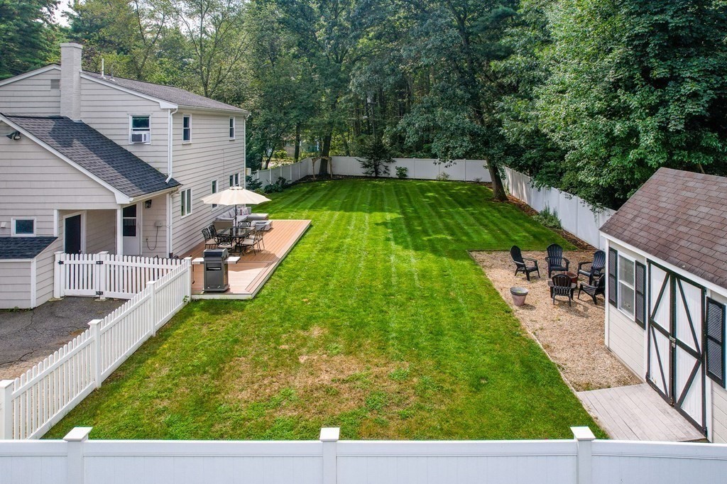 21 Sherwood Road Wilmington, MA 01887 - Photo 37 of 42 swimming pool view with a outdoor seating