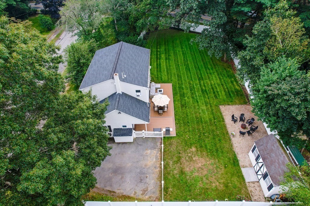 21 Sherwood Road Wilmington, MA 01887 - Photo 41 of 42 an aerial view of a house with a yard