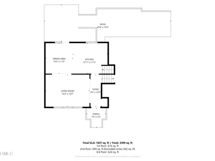 $510,000 | 1904 Overland Drive, Chapel Hill, NC 27517