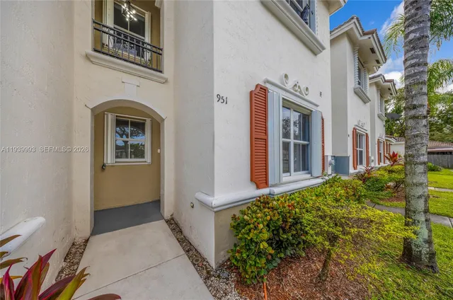 a view of front door of house