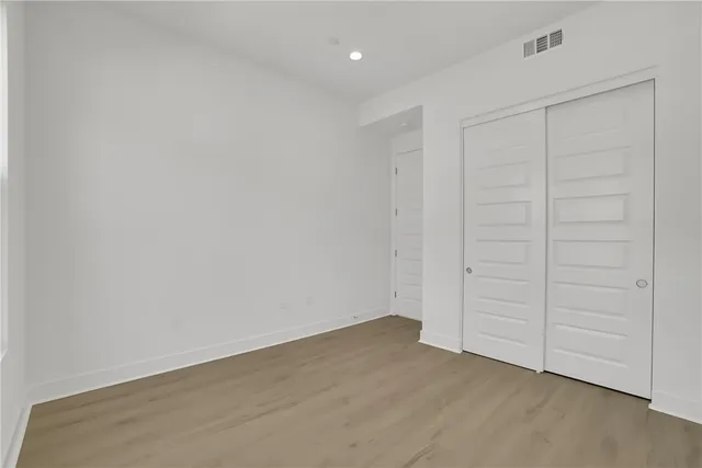 wooden floor in an empty room