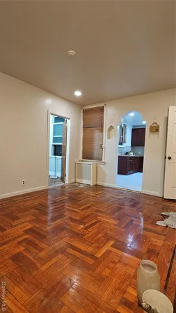 a view of a livingroom with a furniture