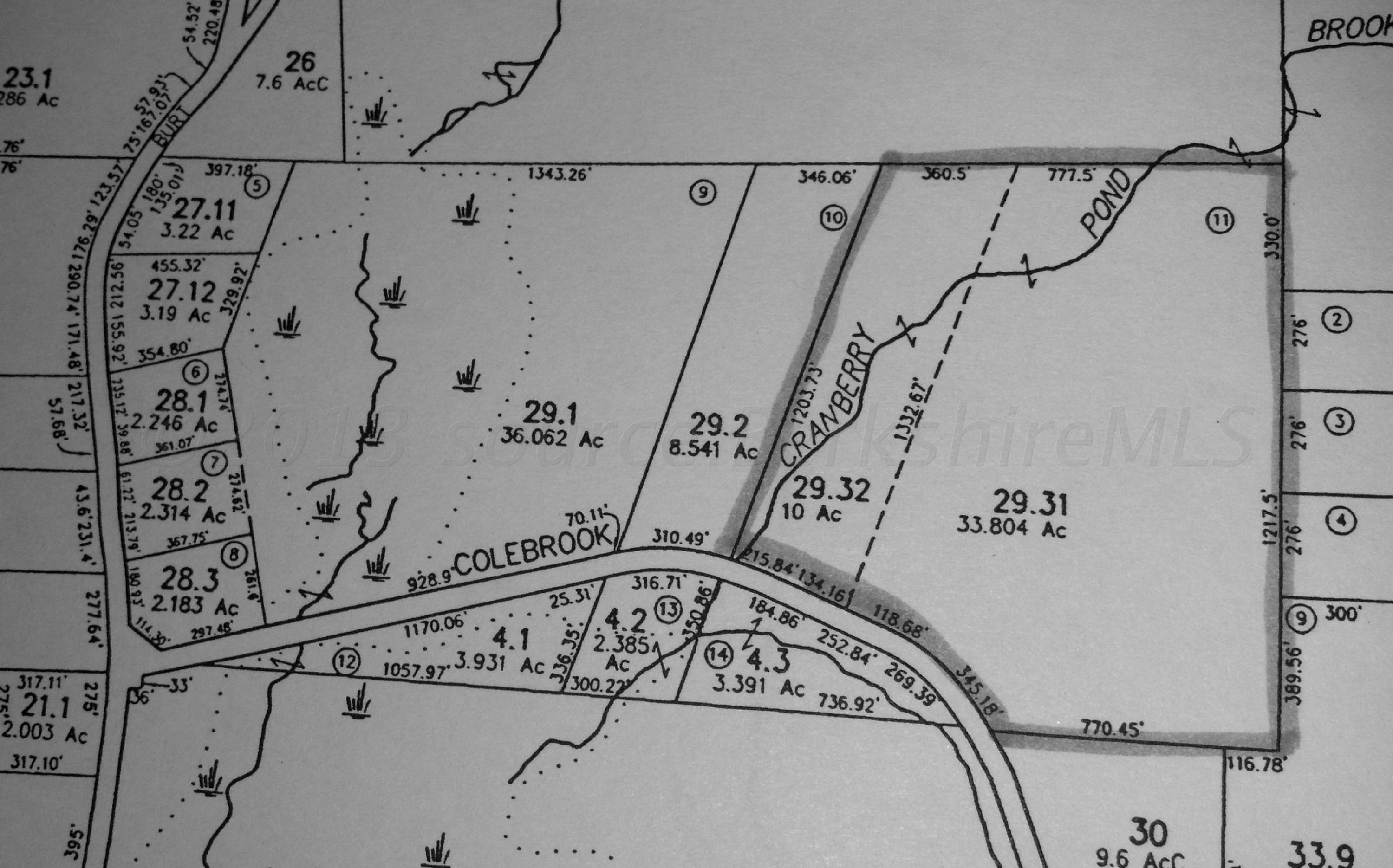 1652 Colebrook River Road Tolland, MA 01034 - Photo 39 of 41 property outline