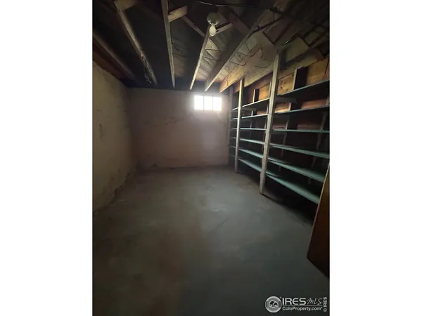 a view of room with stairs