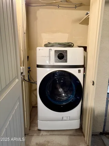 a view of washer and dryer