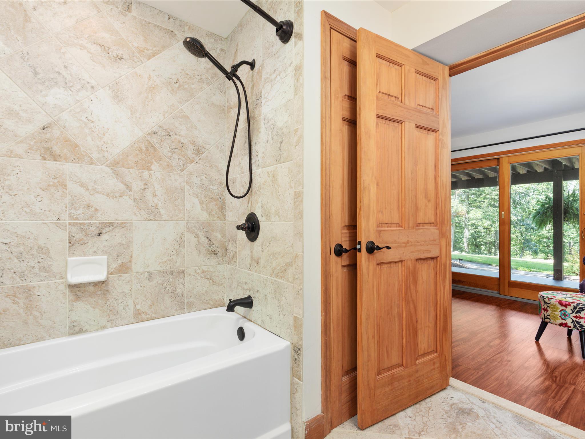 4327 Ebenezer Road Bluemont, VA 20135 - Photo 20 of 93 a bathroom with a bathtub and a shower
