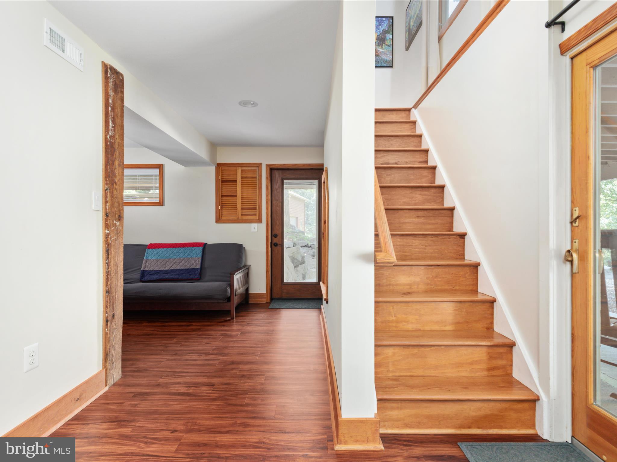 4327 Ebenezer Road Bluemont, VA 20135 - Photo 21 of 93 a living room with furniture and a wooden floor