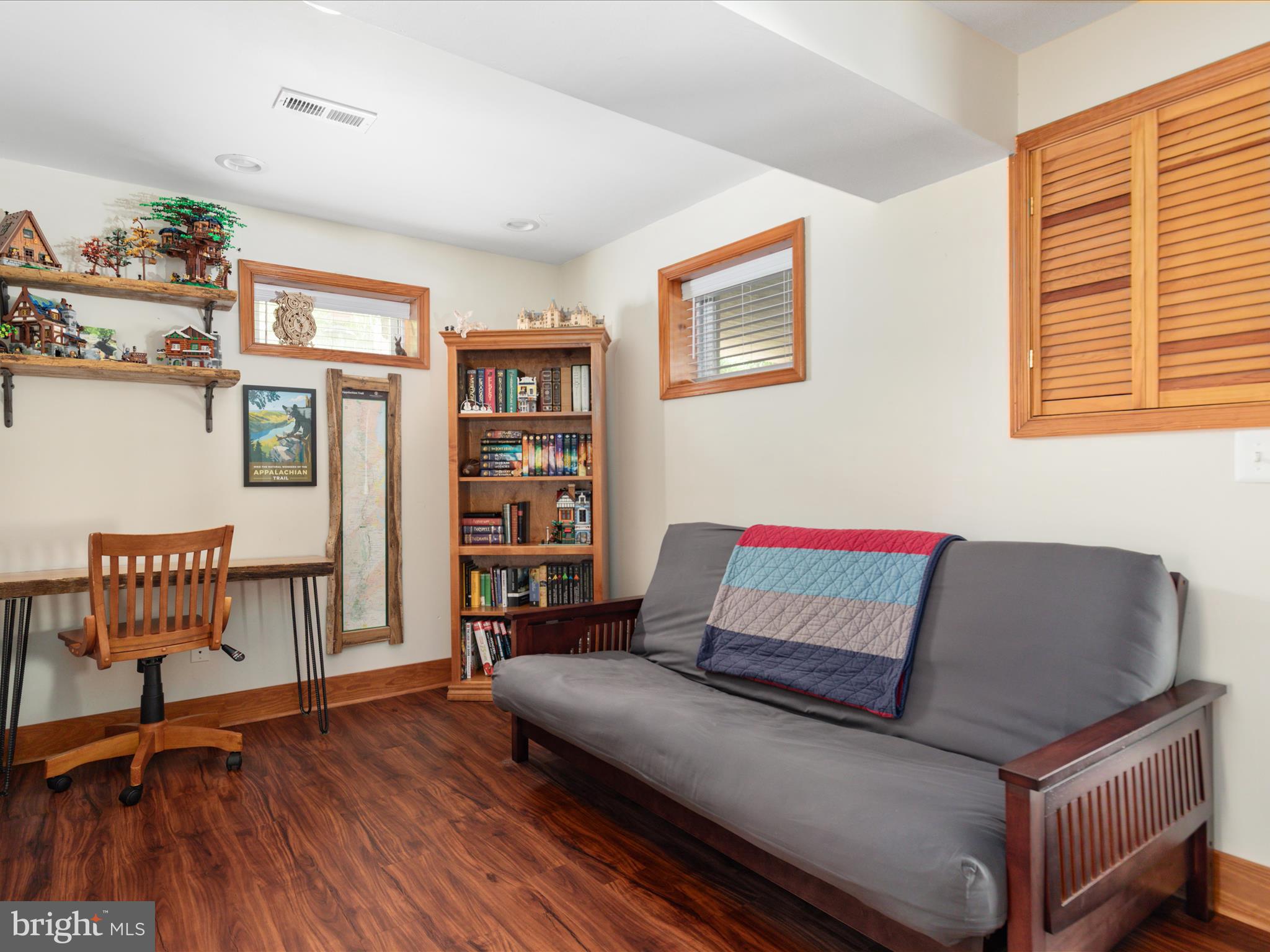 4327 Ebenezer Road Bluemont, VA 20135 - Photo 22 of 93 a living room with furniture and a wooden floor