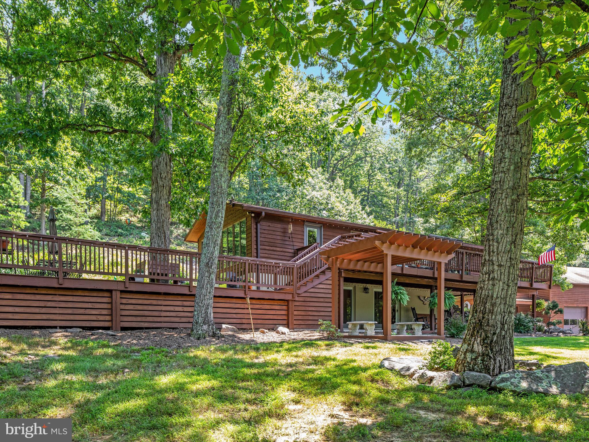 4327 Ebenezer Road Bluemont, VA 20135 - Photo 55 of 93 a backyard of a house with lots of green space