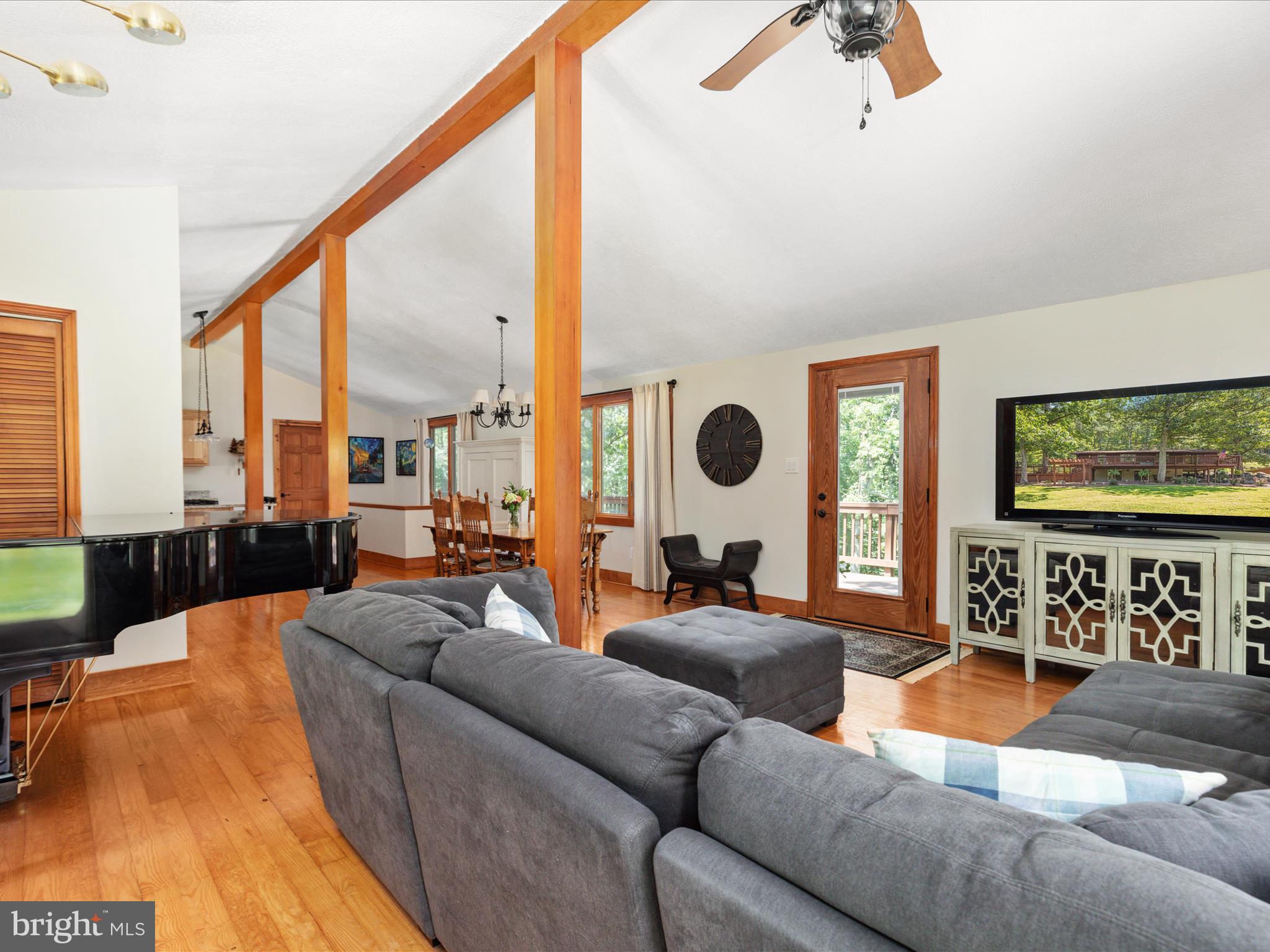 4327 Ebenezer Road Bluemont, VA 20135 - Photo 6 of 93 a living room with furniture and a large window