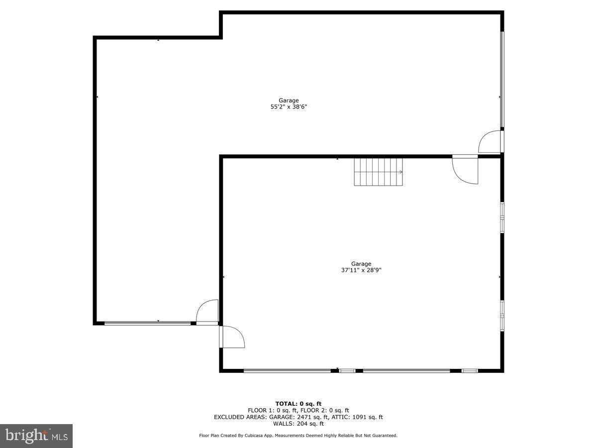 4327 Ebenezer Road Bluemont, VA 20135 - Photo 92 of 93 Garage Lower Level Floor Plan