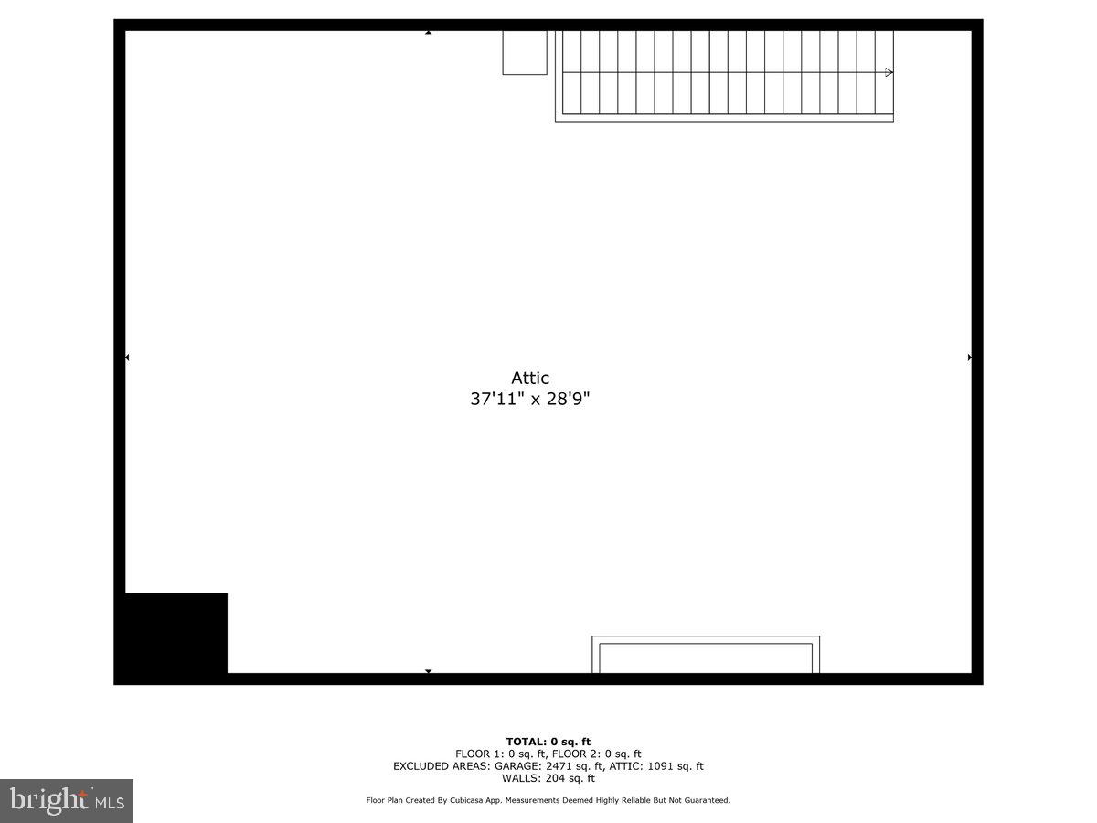 4327 Ebenezer Road Bluemont, VA 20135 - Photo 93 of 93 Garage Upper Level Floor Plan