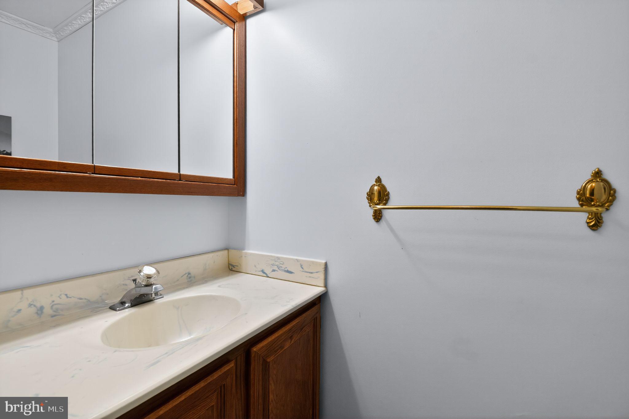 22040 Caravel Court Great Mills, MD 20634 - Photo 24 of 32 a bathroom with a sink and a mirror
