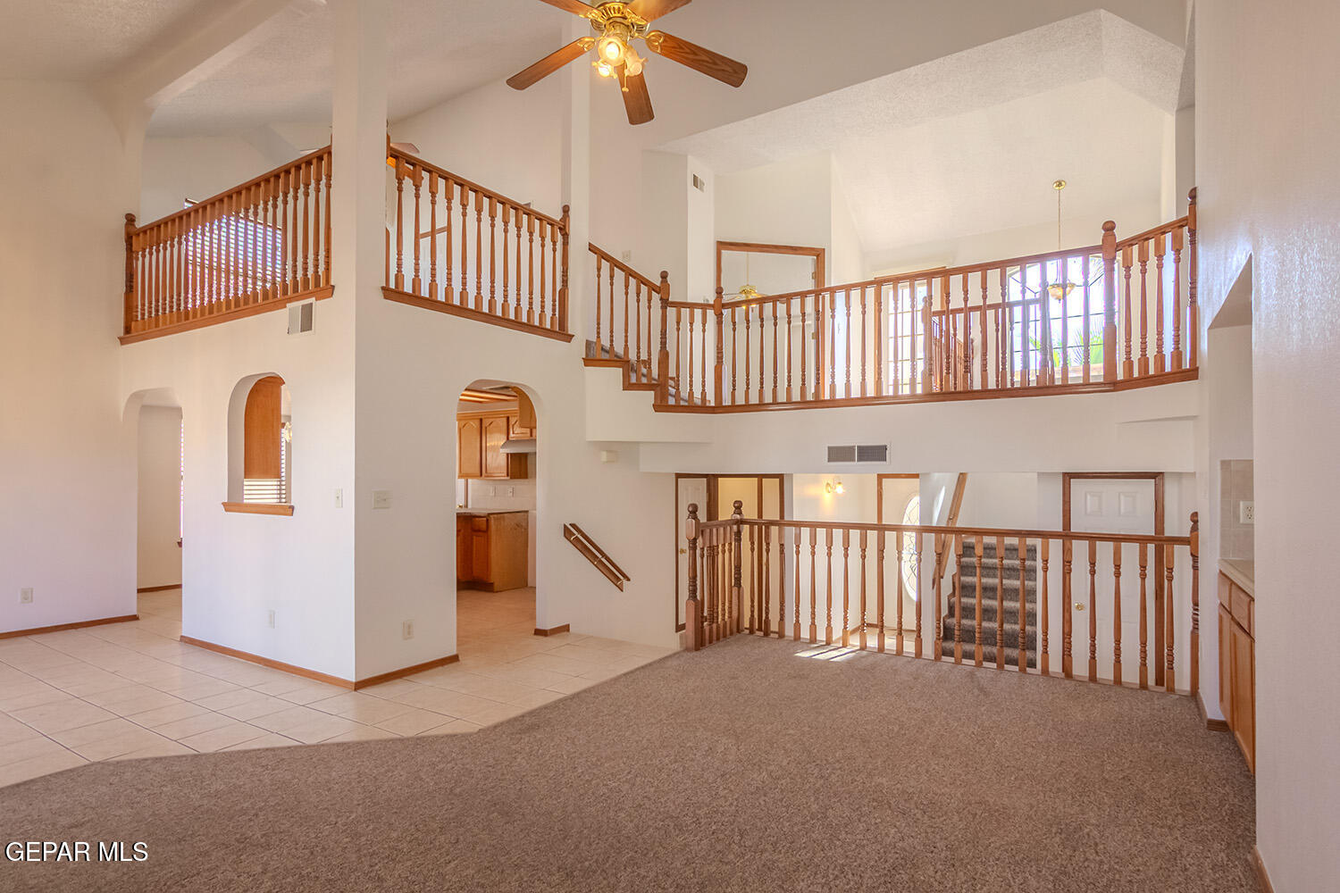 12259 Tierra Loma Road El Paso, TX 79938 - Photo 17 of 73 a view interior of a house with staircase