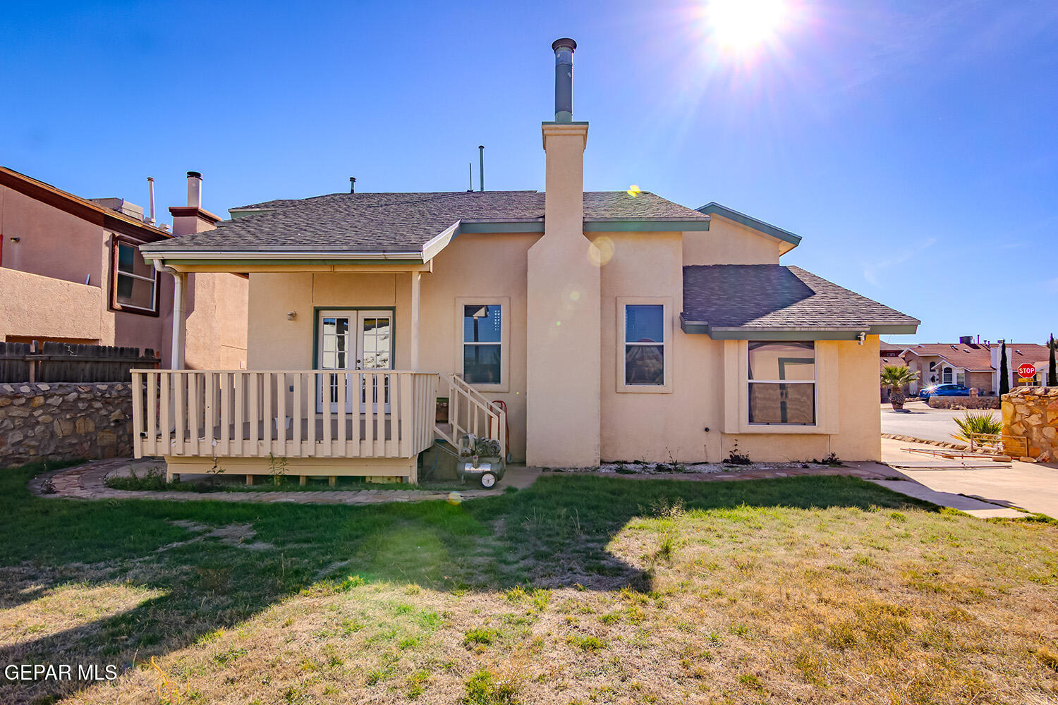 12259 Tierra Loma Road El Paso, TX 79938 - Photo 58 of 73 a front view of a house with a yard