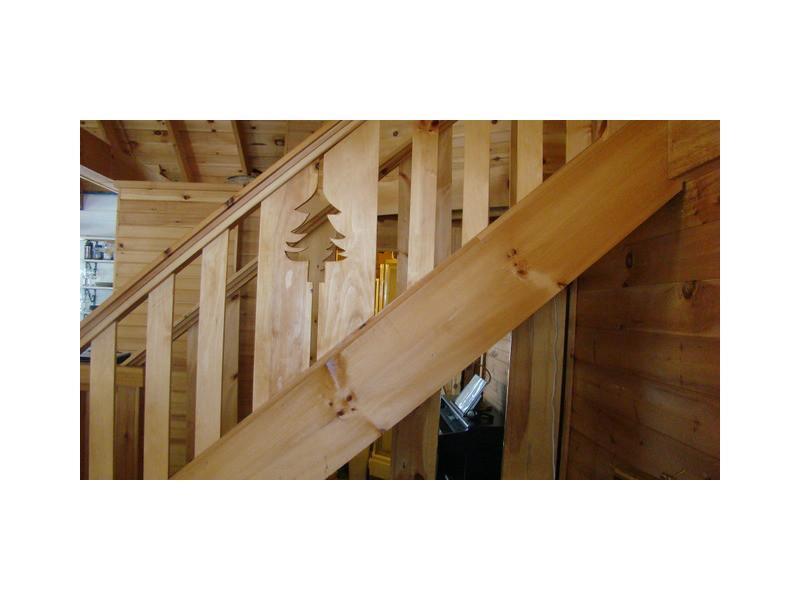 108 Faulkner Hill Road Starks, ME 04911 - Photo 16 of 19 Stairs/Stairway.