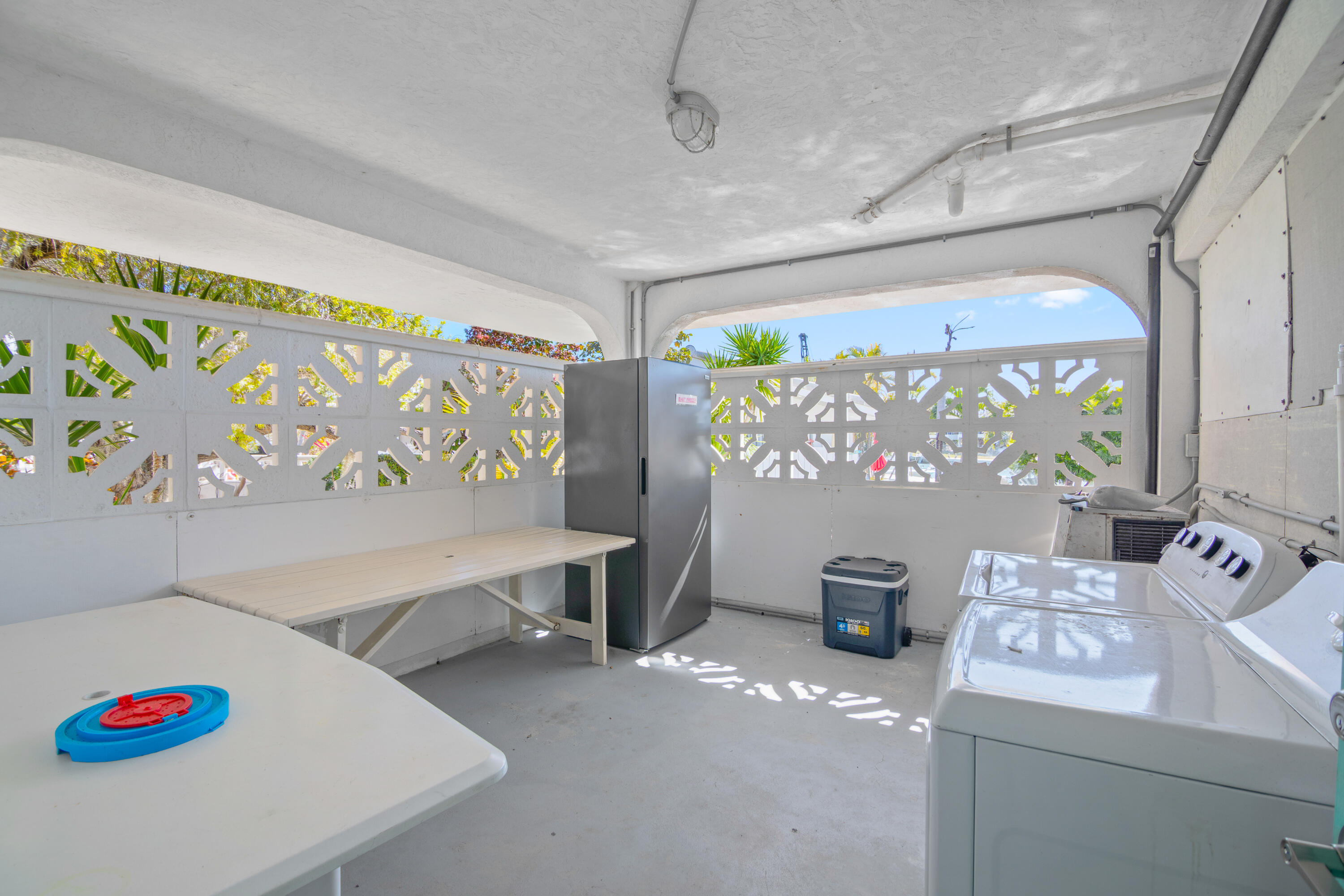 781 9th Street Key Colony Beach, FL 33051 - Photo 69 of 95 a view of storage and utility room with a window
